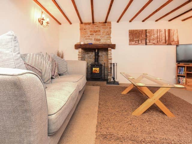 Living room | The Cottage - Lower Whitsleigh Farm, Roborough, near Winkleigh