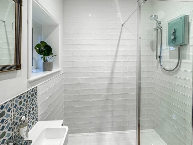 Newly renovated bathroom with walk-in shower | Fallodon Burnhouses, near Beadnell