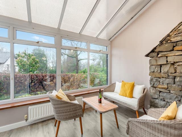 Sun room | Corner Cottage, Troutbeck Bridge, near Windermere