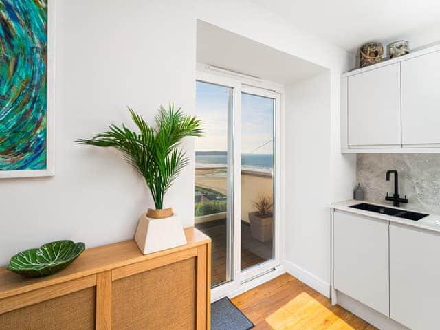 Kitchen area | No. 2 Sunnyside Apartments, Woolacombe