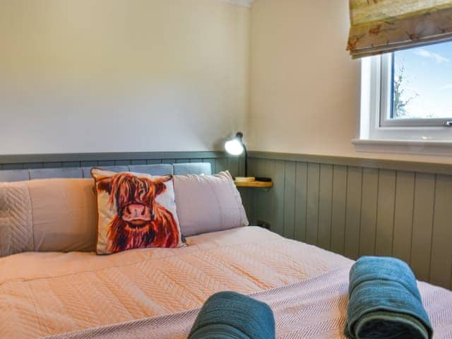 Double bedroom | Meadows View Shepherd&rsquo;s hut, Cockermouth