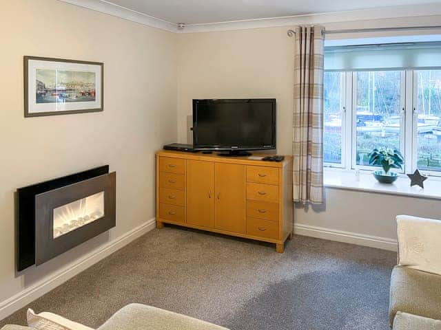 Living area | Esk View Apartment, Whitby