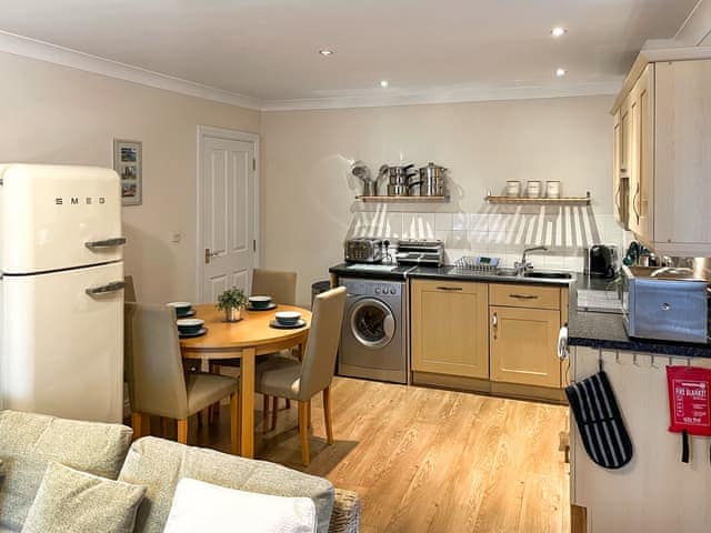 Kitchen/diner | Esk View Apartment, Whitby