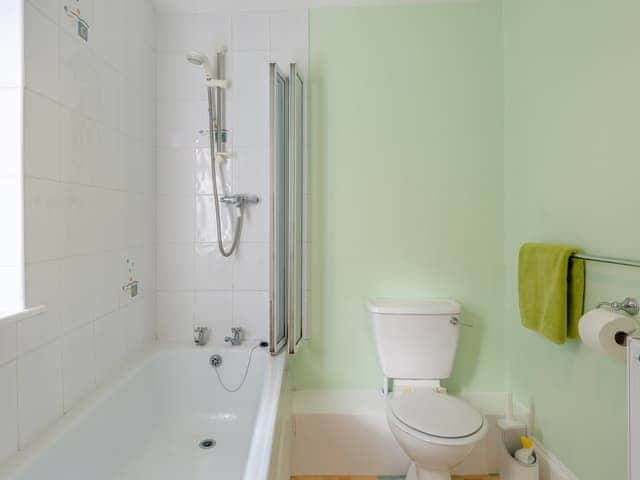 Bathroom | Lukesland Farm Cottage, Harford, Dartmoor National Park