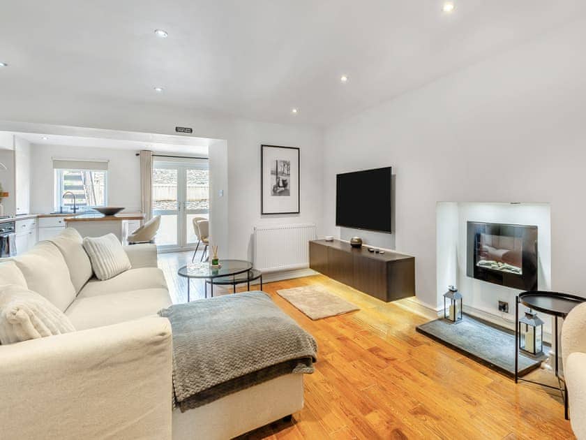 Living area | Slate Burrow - Craig Apartments, Bowness-on-Windermere