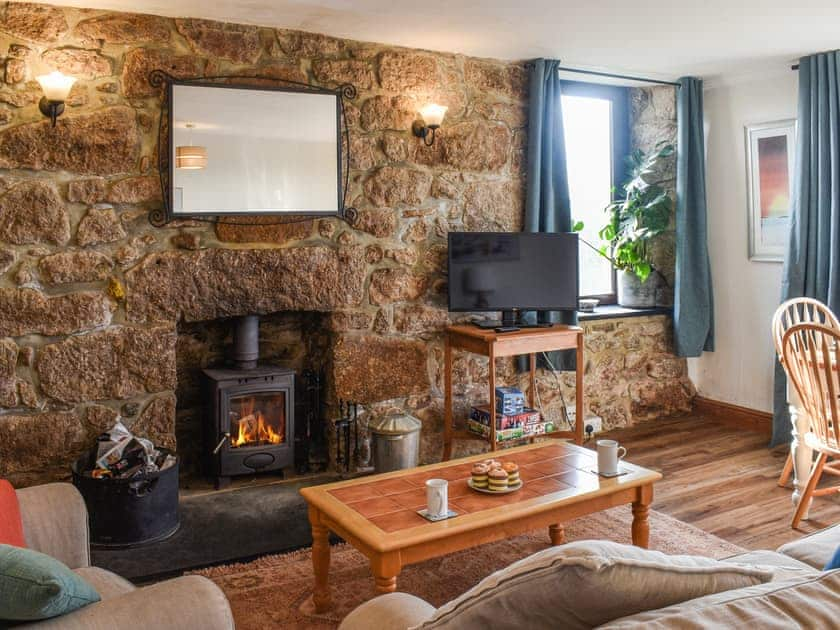 Living area | Bishop Rock - Carn Towan Cottages, Sennen