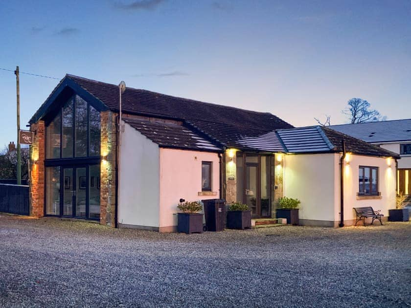 Whitehill barn at dusk | Whitehill Barn - Whitehill Farm, Walton, near Brampton