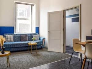 Living area | South Pier Apartment, Blackpool