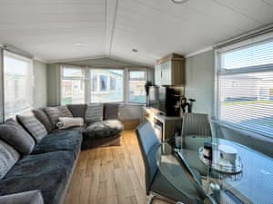 Open plan living space | DLKM Lodge, Rhyl