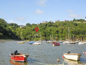 View of Carreg yr Eos, across Fishguard Harbour  | Carreg yr Eos, Fishguard