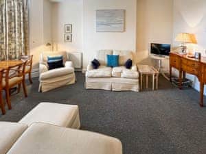 Living room/dining room | Viking Bay Apartment, Broadstairs