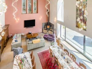 Open plan living space | Auld Kirk House, Duns