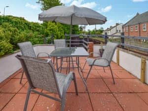 Sitting-out-area | Station House, St Bees