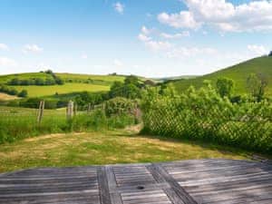 View | Pippin Yurt - Walnut Farm, Beaminster