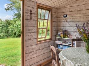 Dining Area | Brown Hare - Shepherds Retreat, Brecon