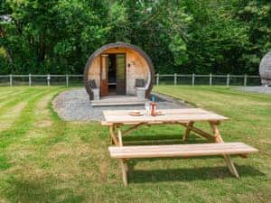 Exterior | Ash - Glamping Pod - Castle Farm Holidays Shropshire, Oswestry
