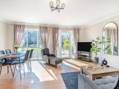 Living area | Fishermans Den - Everglades Caravan Park and Lodges, Denver, King&rsquo;s Lynn