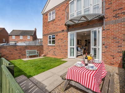 Patio | Tern Point, Beadnell, near Seahouses
