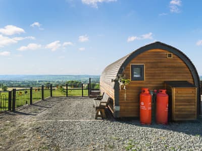 Exterior | Sunset Holiday Pod - Coppice Farm, Church Stretton