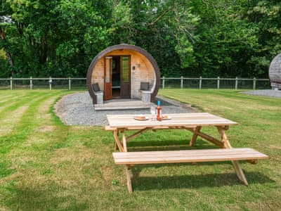 Exterior | Ash - Glamping Pod - Castle Farm Holidays Shropshire, Oswestry