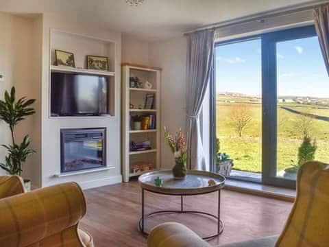 Living area | The Wolfs Den - Fox and Wolf Retreats, Laneshawbridge, near Colne