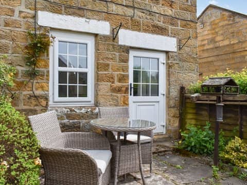 Sitting-out-area | High Street, Burniston, near Scarborough