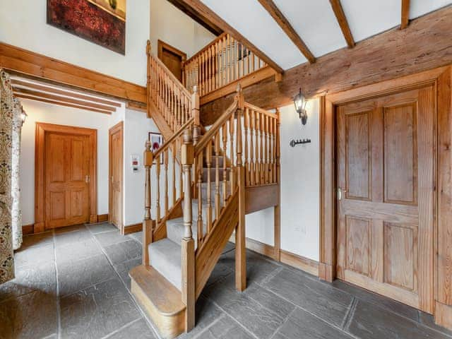 Stairs | Engine House - Dickinson Place Holiday Cottages, Allonby