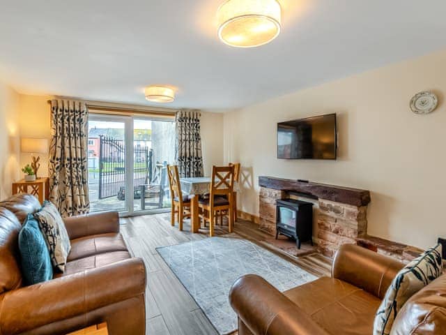 Living area | Turnip House - Dickinson Place Holiday Cottages, Allonby