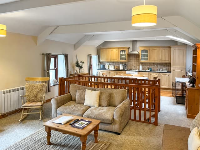 Open plan living space | 4 Swallowholm Cottage, Arkengarthdale, near Reeth