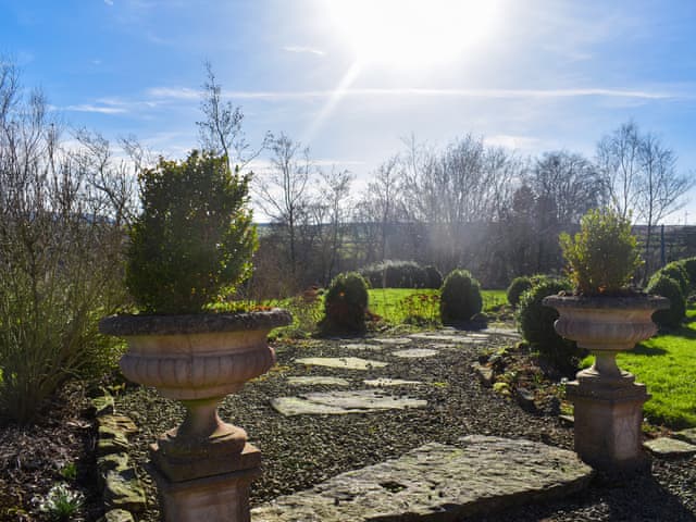Garden | The Cottage at Peers Clough Farm, Rossendale, near Clitheroe and the Ribble Valley
