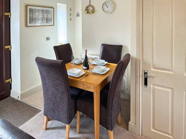 Dining Area | Woodside Cottage - Grewelthorpe Getaways, Grewelthorpe, near Masham