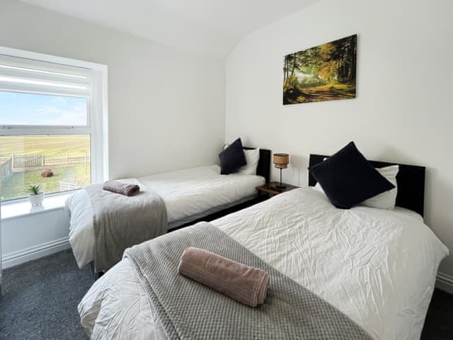 Twin bedroom | The Cottage at Scales, Aspatria
