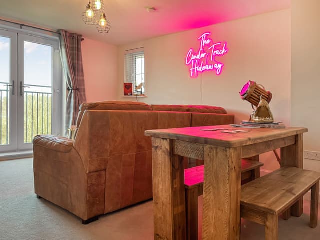 Open plan living space | Cinder Track Hideaway, Whitby