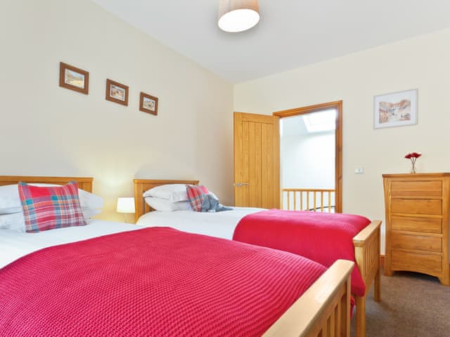Twin bedroom | Hollins Cottage, Far Arnside, near Carnforth 