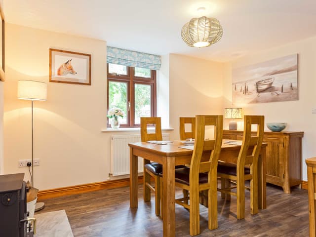Dining Area | Cove Lodge - Tide and Timber Escapes, Carnforth