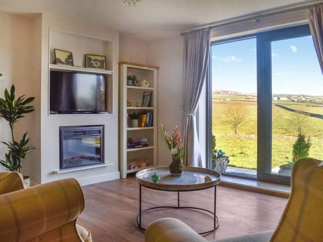 Living area | The Wolfs Den - Fox and Wolf Retreats, Laneshawbridge, near Colne