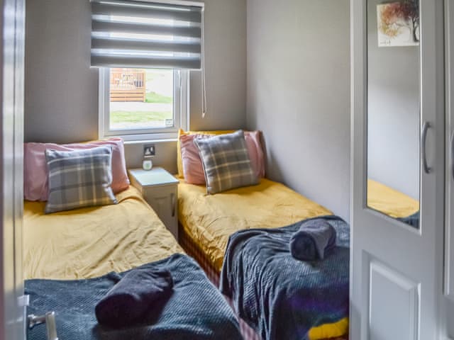 Twin bedroom | Jacks Place, Bockenfield Park, near Morpeth