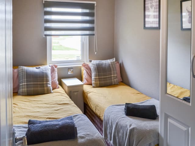 Twin bedroom | Jacks Place, Bockenfield Park, near Morpeth