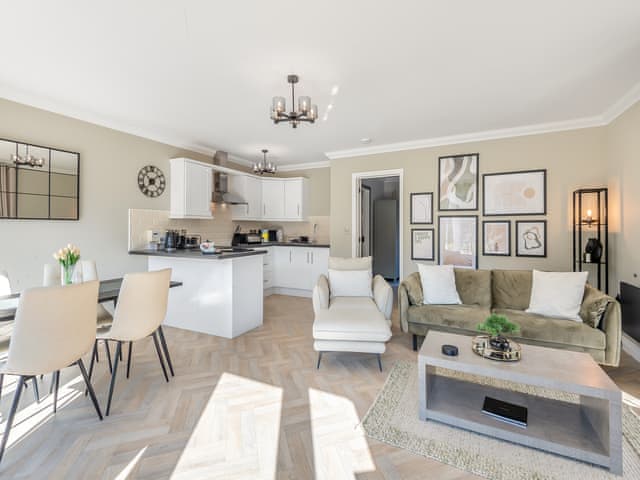 Open plan living space | Herons Nest - Everglades Caravan Park and Lodges, Denver, King’s Lynn