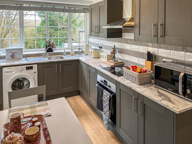 Kitchen/diner | Bank Top Mews - Arthington Retreats , Harden, near Haworth
