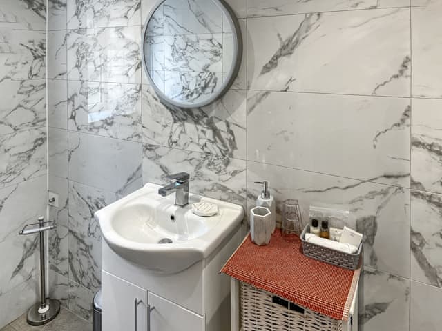 Bathroom | Bank Top Mews - Arthington Retreats , Harden, near Haworth
