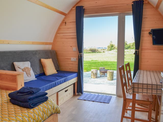 Living area | Mischief - Kelk Beck Glamping, Kelk, near Driffield