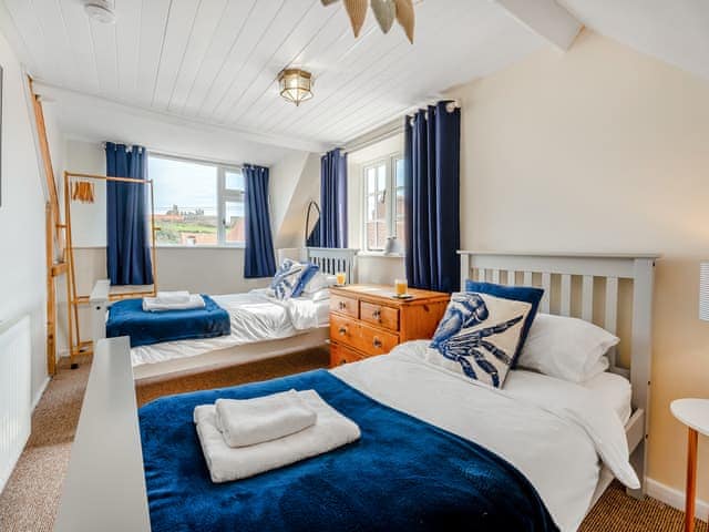 Twin bedroom | The Old Bakehouse, Whitby