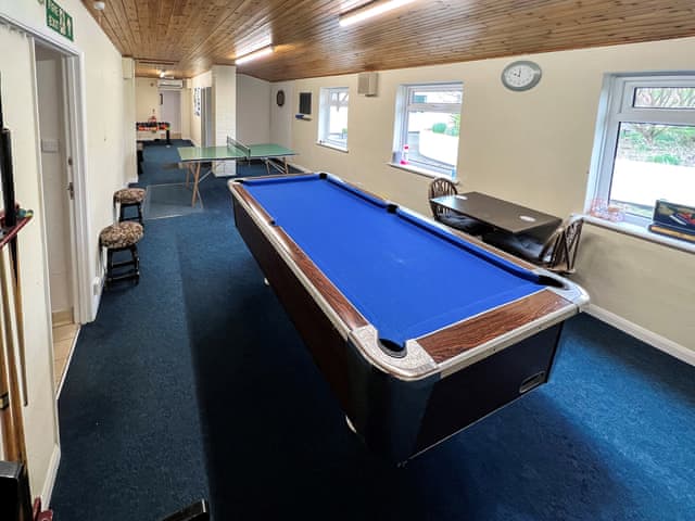 Games room | Chestnut Apartment - Moorhead Country Holidays, Woolfardisworthy, Clovelly