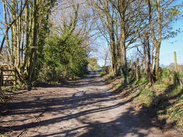Driveway | Alpaca Lodge, Bartington, near Northwich