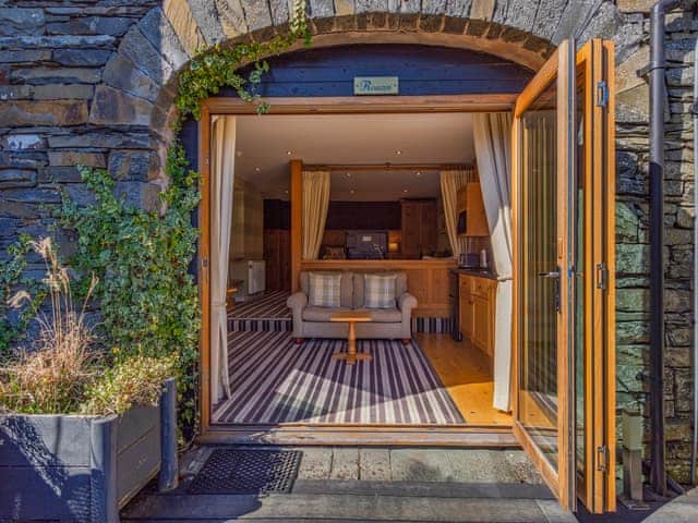 Terrace | Rowan - Yewfield Apartments, Hawkshead