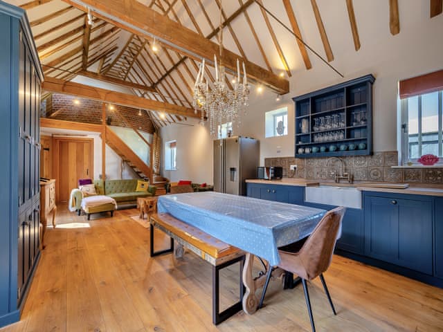 Dining Area | The Oast - New Shelve Farm Holidays - New Shelve Farm Holidays, Lenham, near Maidstone