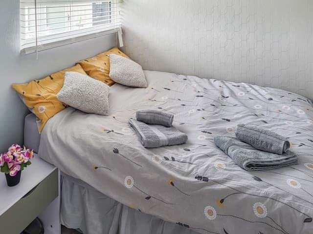Double bedroom | Chalet 61, Chapel St. Leonards