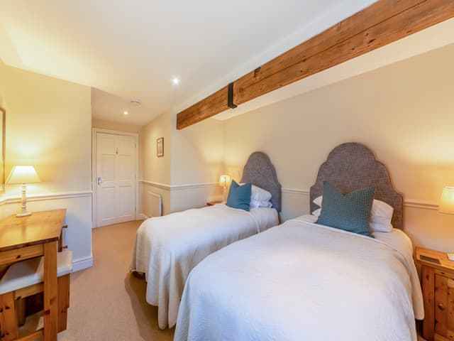 Twin bedroom | Carriage House - Doxford Cottages - Doxford Cottages, Doxford, near Embleton
