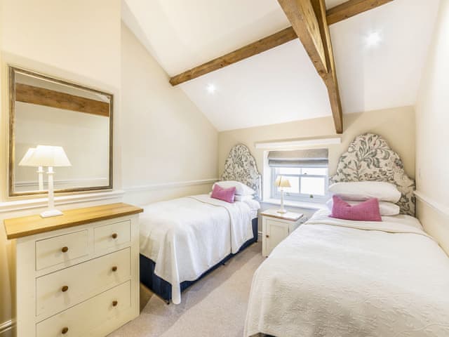Twin bedroom | Longlands - Doxford Cottages - Doxford Cottages, Doxford, near Embleton